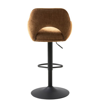 Barová židle Unique-Furniture Cowley červená hladká látka 55050002