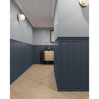 Obklad Fineza Boiserie indigo 120x30 cm mat BOISERIEIN