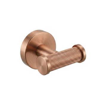 REA Modern Dvojitý věšák 6612 Copper Brush REA-98036