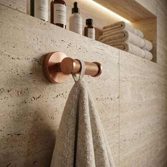 Dvojitý věšák 6612 Modern Copper Brush