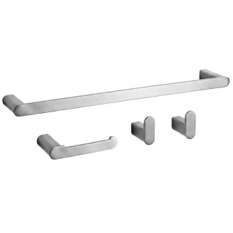 Sada koupelnových doplňků Mati Brush Nickel 4 díly