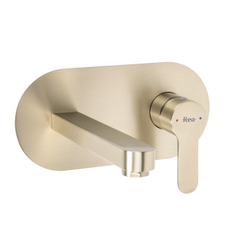 Podomítková vanová baterie REA Arcos Brush Gold
