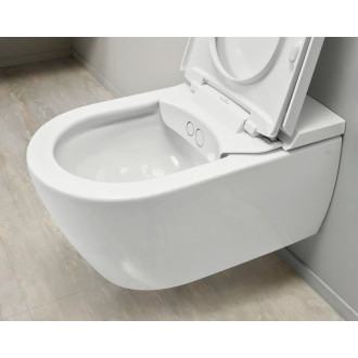 WC s bidetem závěsné Villeroy & Boch ViClean-I 200 zadní odpad V0E200R1