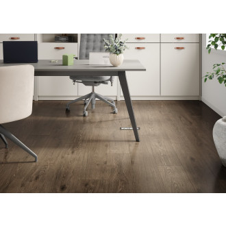 Laminátová podlaha Krono Original Herringbone dark montanara oak 63x12,6 cm HRGBK849