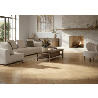 Laminátová podlaha Krono Original Herringbone smoked montanara oak 63x12,6 cm HRGBK850