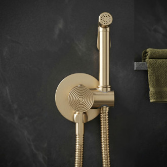 Bidetová baterie Rea Foster Brush Gold