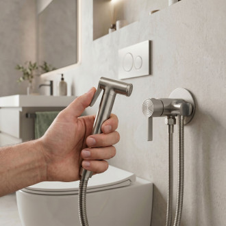 Bidetová baterie Rea Foster Brush Nickel