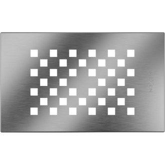 Mexen Hugo maskownica do brodzika, gun gray szczotkowany - 42910066