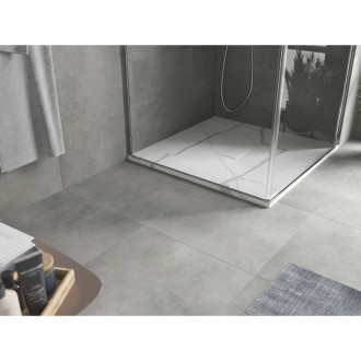 Mexen Hugo brodzik kwadratowy SMC 100 x 100 cm, biały kamień - 42151010