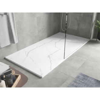 Mexen Hugo brodzik prostokątny SMC 180 x 90 cm, biały kamień - 42159018