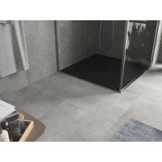 Mexen Hugo brodzik kwadratowy SMC 100 x 100 cm, czarny kamień - 42751010