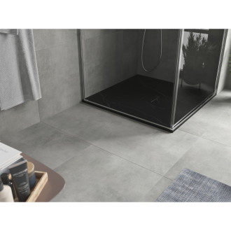 Mexen Hugo brodzik kwadratowy SMC 100 x 100 cm, czarny kamień - 42751010
