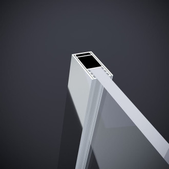 Boční zástěna ke sprchovým dveřím 100 cm Polysan Rolls line RL3415