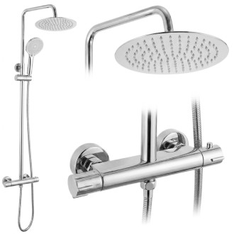 REA Sprchová sada bez výtoku s termostatem Rea Lungo Chrome REA-P6735