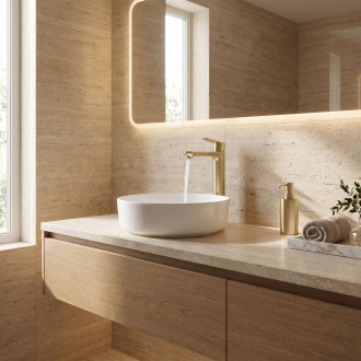 Koupelnová baterie Rea Logan Brush Nickel