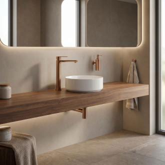 Koupelnová baterie Rea Logan Brush Copper