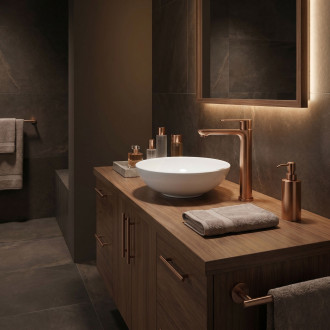 Koupelnová baterie Rea Logan Brush Copper