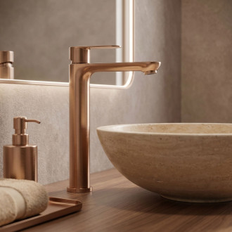 Koupelnová baterie Rea Logan Brush Copper