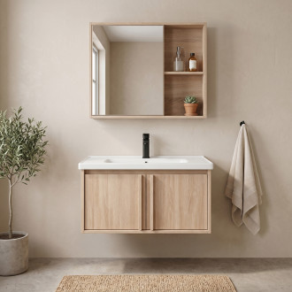 REA Sada koupelnového nábytku s umyvadlem Gama T25023 BXM 80CM REA-M0211