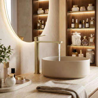 Koupelnová baterie Rea Hunter Brush Gold High