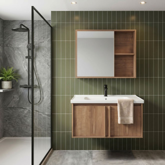 Sada koupelnového nábytku s umyvadlem Gama T25023 HHL 80CM