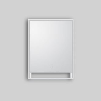 Zrcadlo se senzorem SAT 60x80 cm bílá SATZPOL6080BI