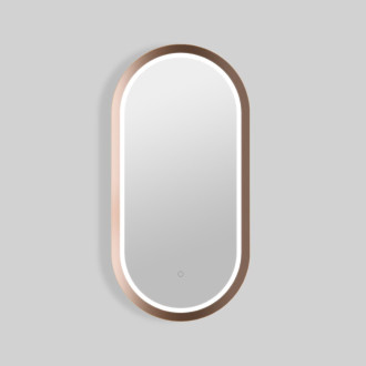 Zrcadlo se senzorem SAT Aurum 40x80 cm rose gold SATZAUR4080BRG