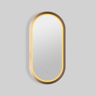 Zrcadlo se senzorem SAT Aurum 40x80 cm rose gold SATZAUR4080BRG