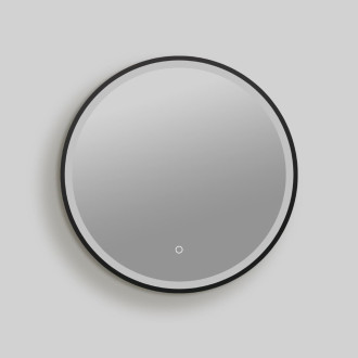 Zrcadlo se senzorem SAT Cool 60x60 cm černá SATZCO60CE