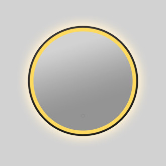 Zrcadlo se senzorem SAT Cool 60x60 cm černá SATZCO60CE