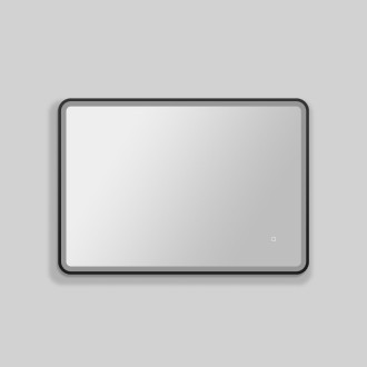Zrcadlo se senzorem SAT Vision 100x70 cm černá SATZVI70100CE
