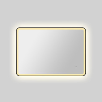 Zrcadlo se senzorem SAT Vision 100x70 cm černá SATZVI70100CE