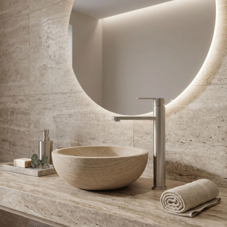 Koupelnová baterie Rea Arcos Brush Nickel