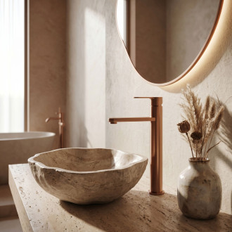 Koupelnová baterie Rea Arcos Brush Copper