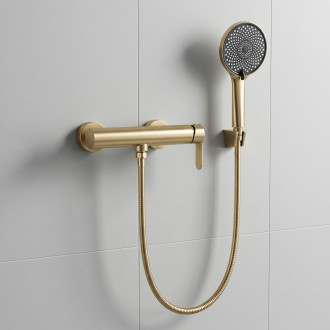 Sprchová baterie REA Arcos Brush Gold