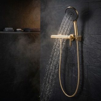 Sprchová baterie REA Arcos Brush Gold