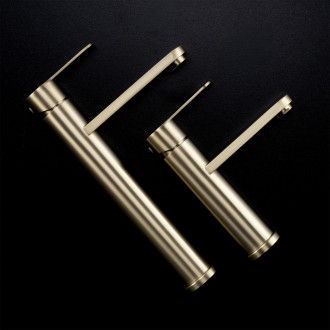 Koupelnová baterie Rea Arcos Brush Gold