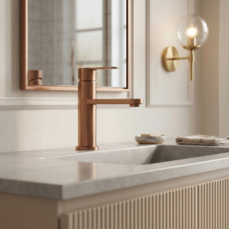 Koupelnová baterie Rea Arcos Brush Copper