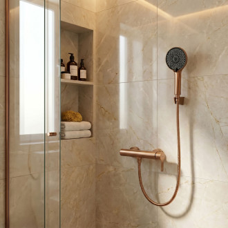 Sprchová baterie REA Arcos Brush Copper