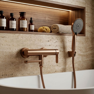 Vanová baterie Rea Arcos Brushed Copper