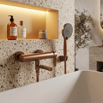 Vanová baterie Rea Arcos Brushed Copper