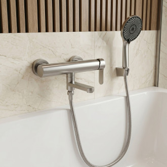 Vanová baterie Rea Arcos Brushed Nickel