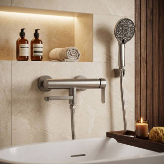 Vanová baterie Rea Arcos Brushed Nickel