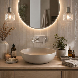 Podomítková vanová baterie REA Arcos Brush Nickel
