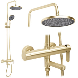Sprchový Set Rea Arcos brush gold