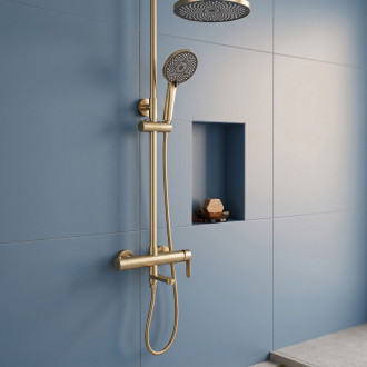 Sprchový Set Rea Arcos brush gold