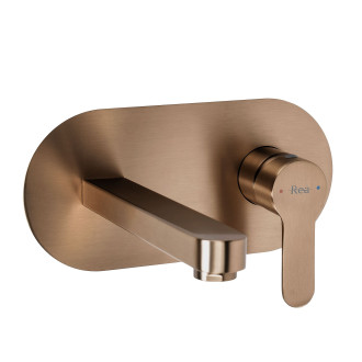 Podomítková vanová baterie REA Arcos Brush Copper