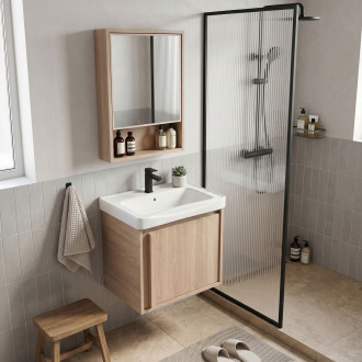 Sada koupelnového nábytku s umyvadlem Gama T25023 BXM 50CM