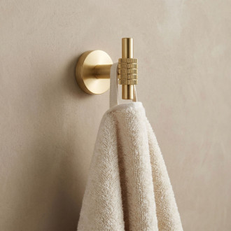 Koupelnový háček 29104 Rivo Brush Gold