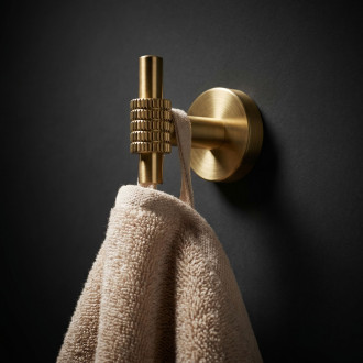 Koupelnový háček 29104 Rivo Brush Gold